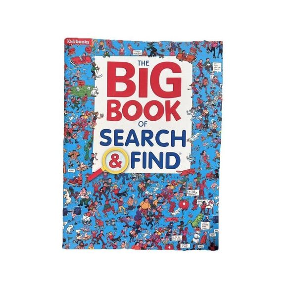 The Big Book of Search & Paperback by Kidsbooks Publishing; Rainstorm Very Good - Picture 1 of 2